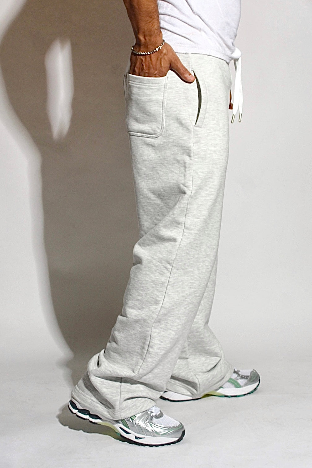 Wideleg-Heather gray