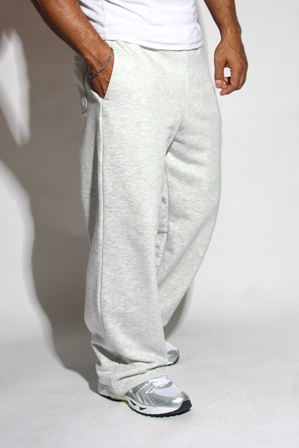 Wideleg-Heather gray