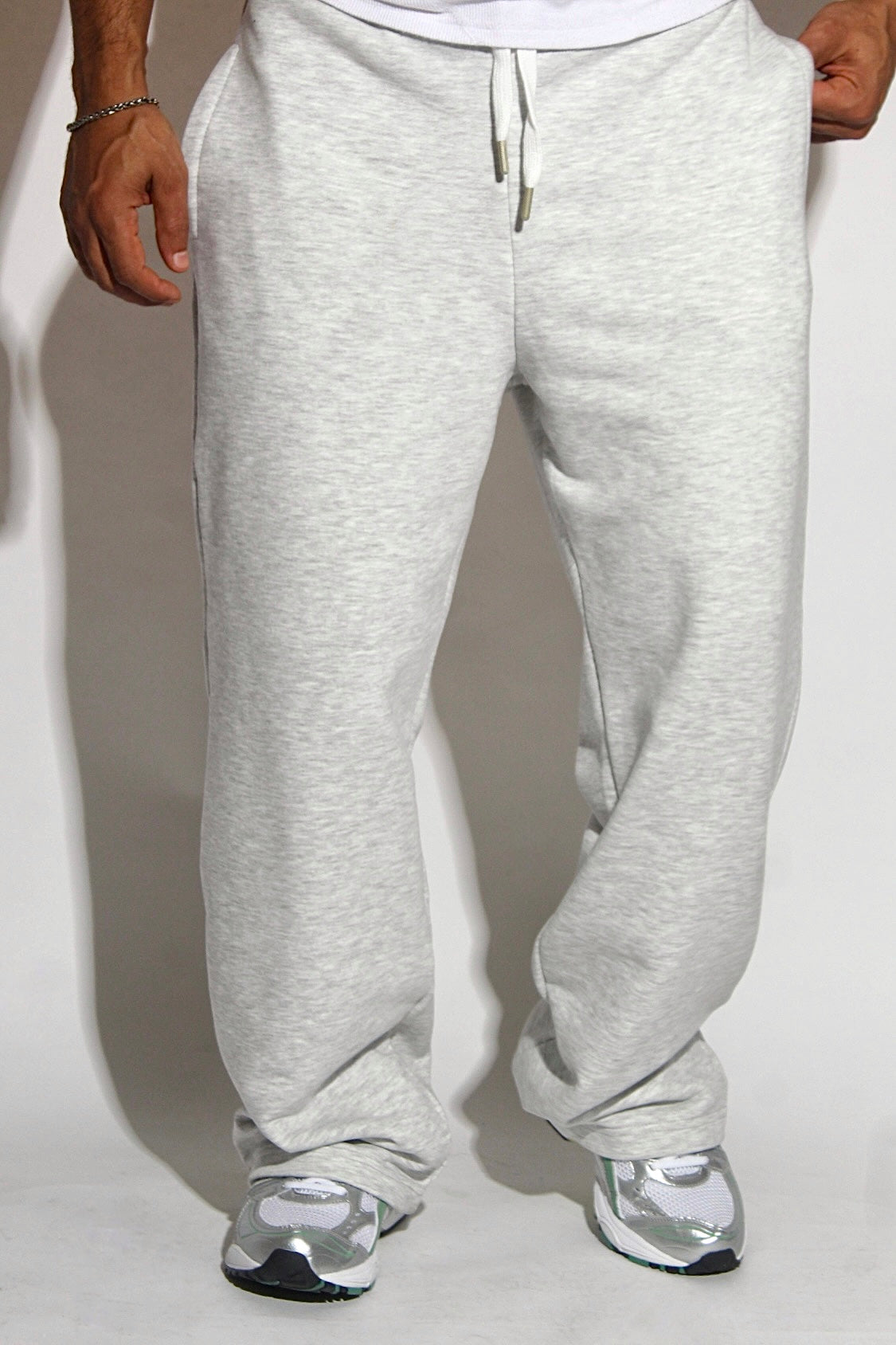 Wideleg-Heather gray