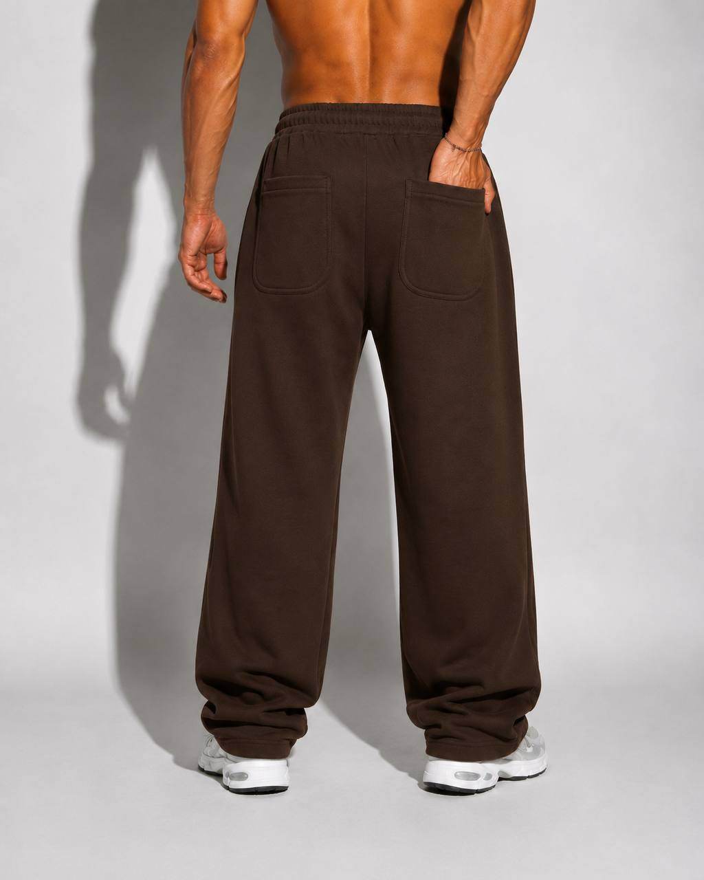 Wideleg- Dark Brown