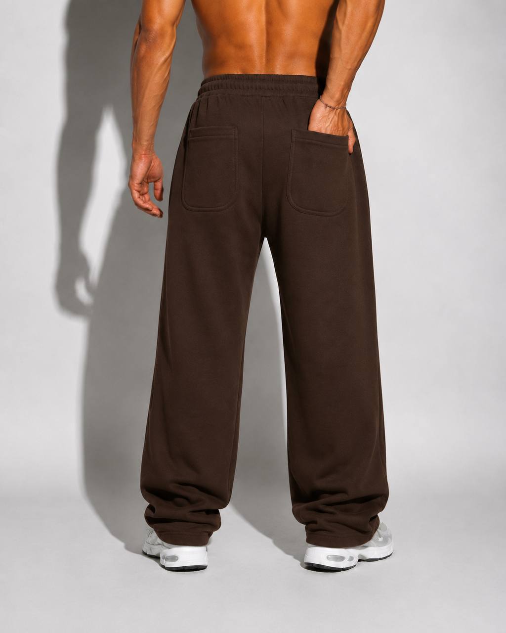 Wideleg- Dark Brown