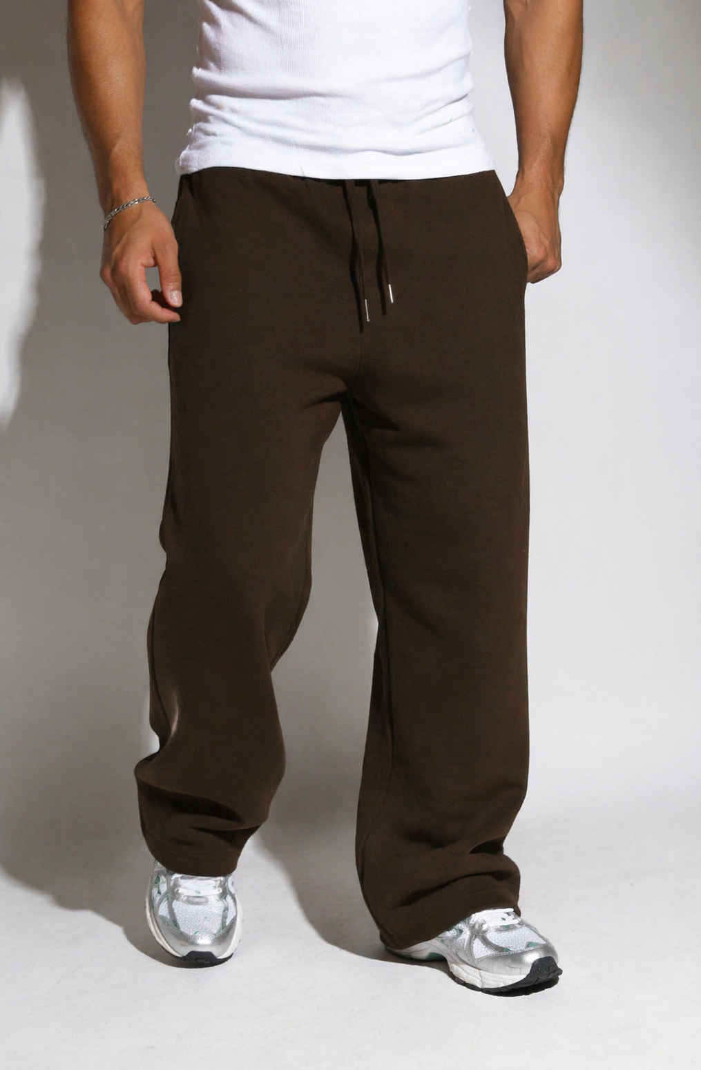 Wideleg- Dark Brown