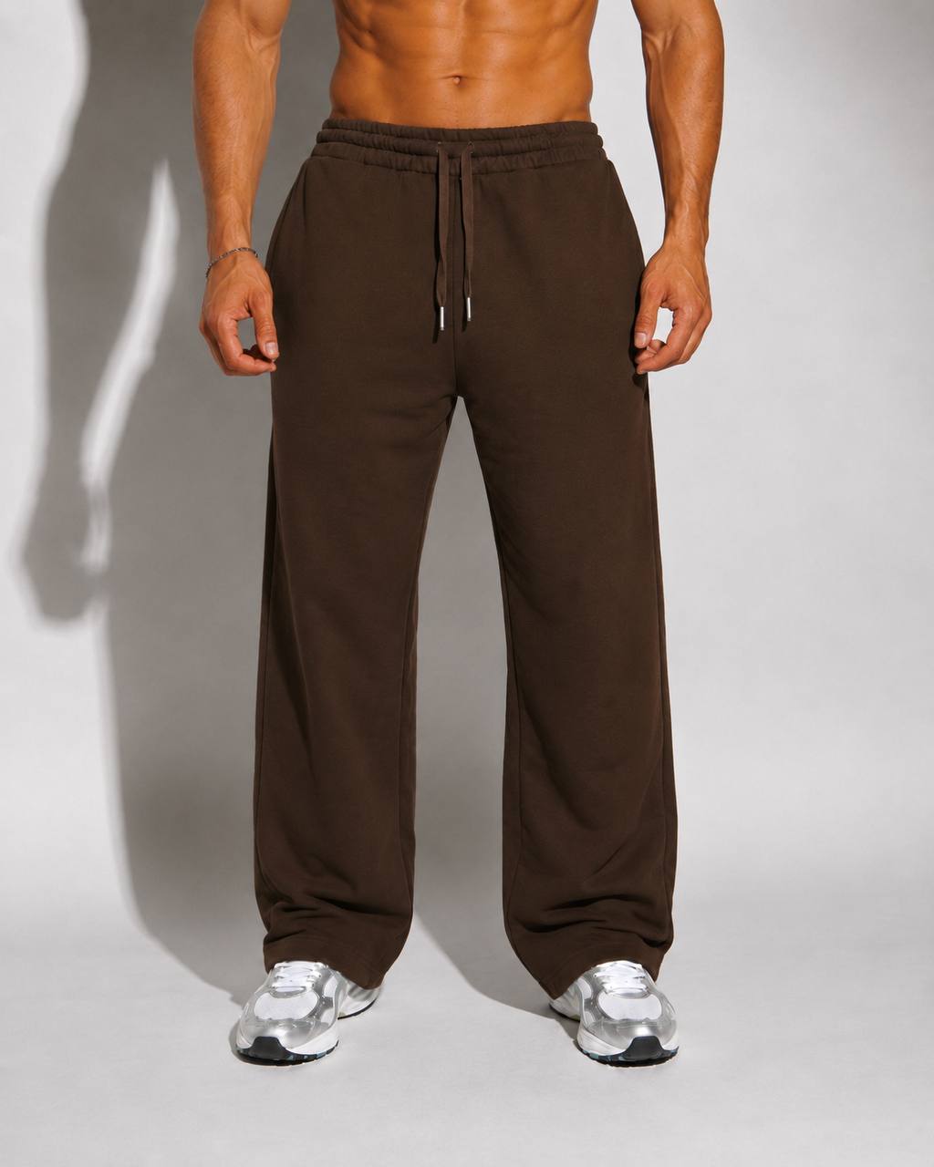 Wideleg- Dark Brown
