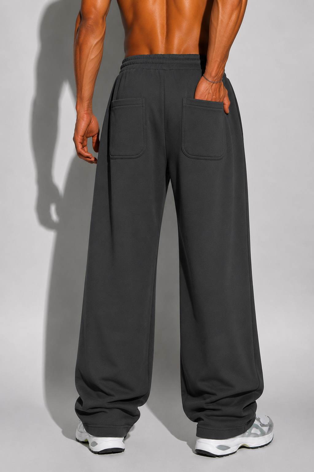 Wideleg- Dark Grey