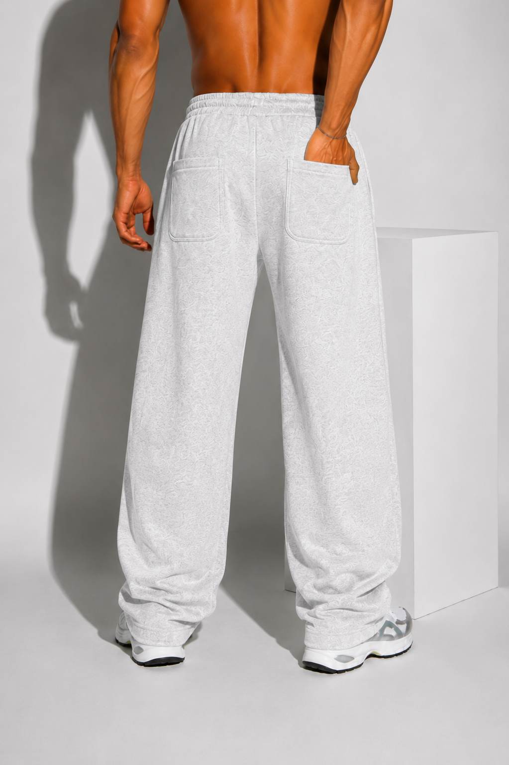 Wideleg-Heather Grey
