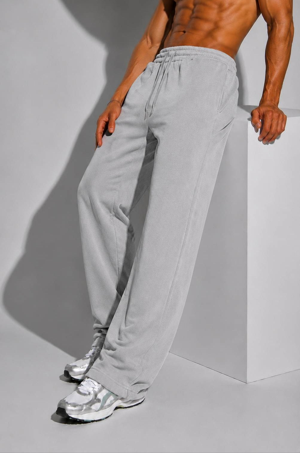 Wideleg-Stone Grey