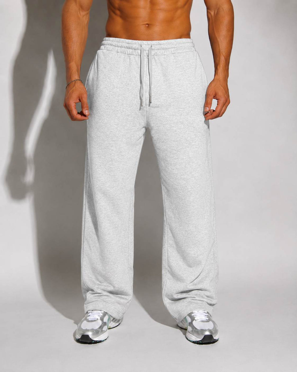 Wideleg-Heather Grey