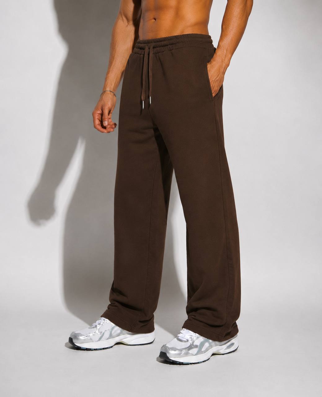 Wideleg- Dark Brown